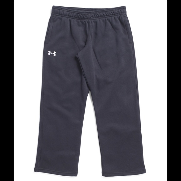 New Under Armour Boys Hustle Fleece Pant Sz:L - Picture 2 of 10